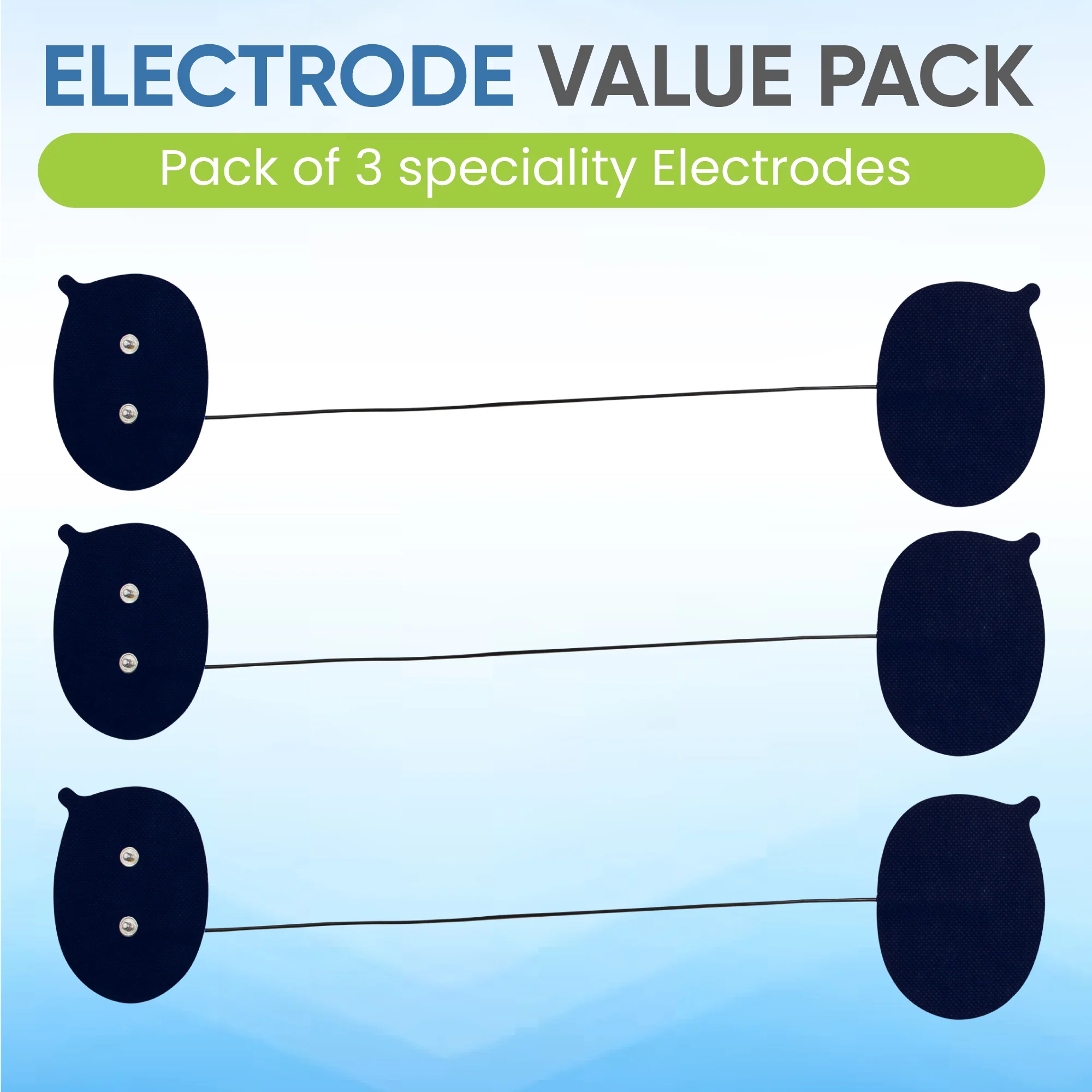 Range Extender Black Dual Wireless TENS Electrodes - Image 7