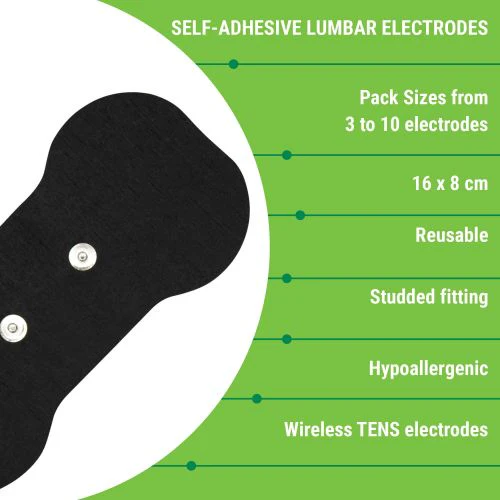 Wireless Butterfly Electrodes - 16 x 8cm - Image 3