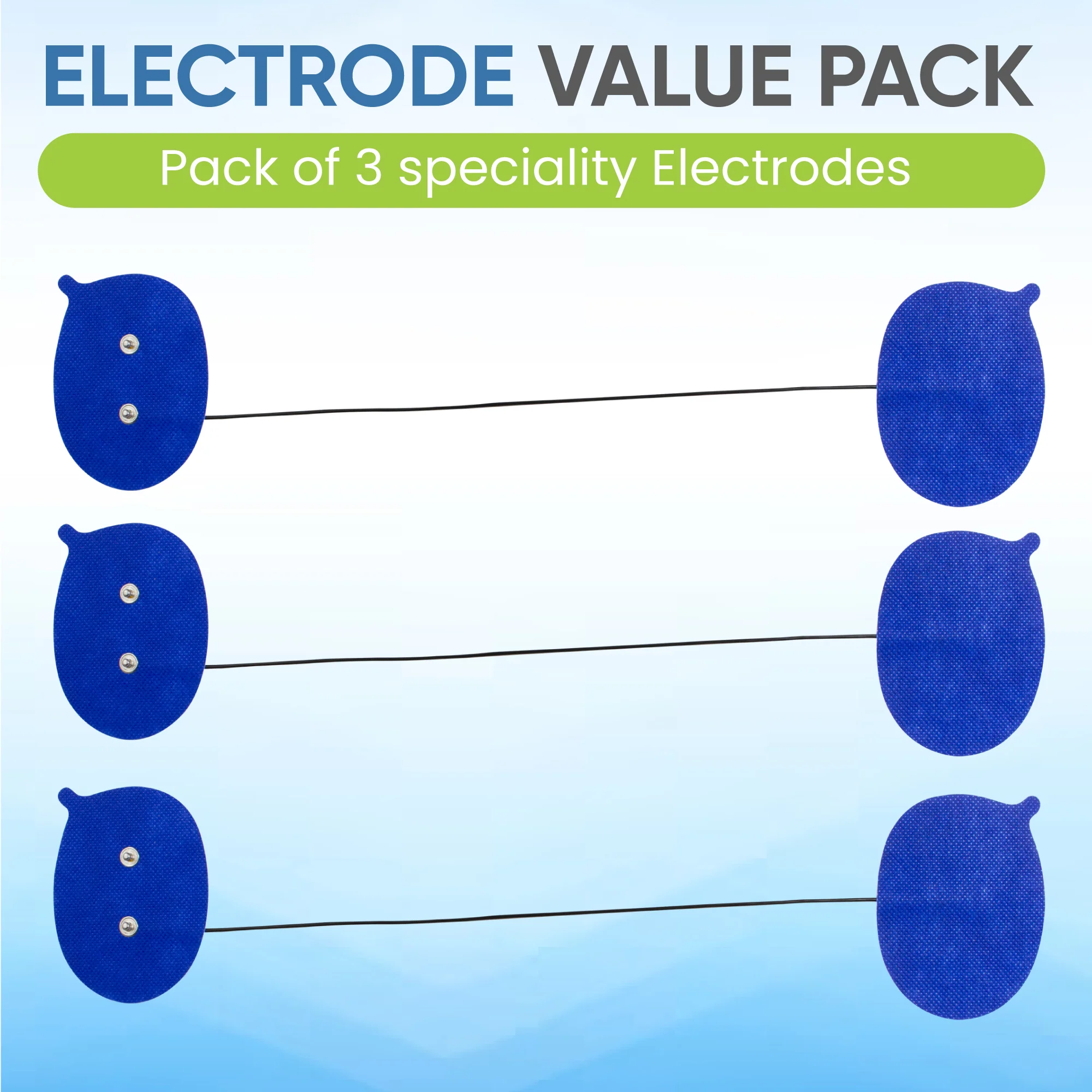 Range Extender Blue Dual Wireless TENS Electrodes - Image 7