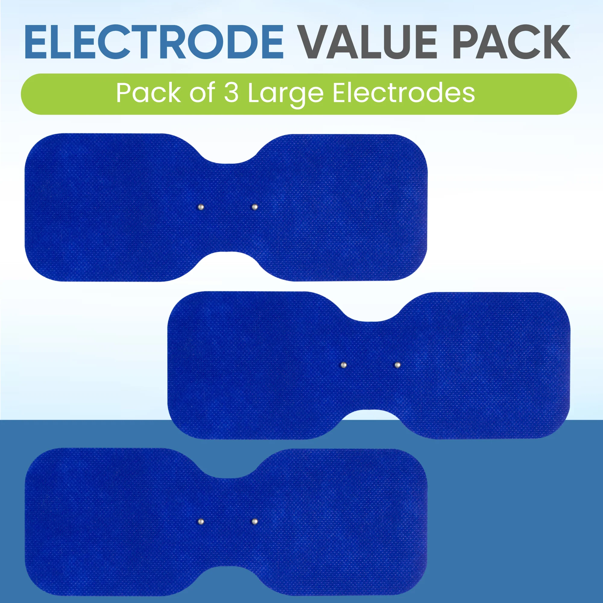 Blue Large Lumbar Wireless Electrodes - Image 7