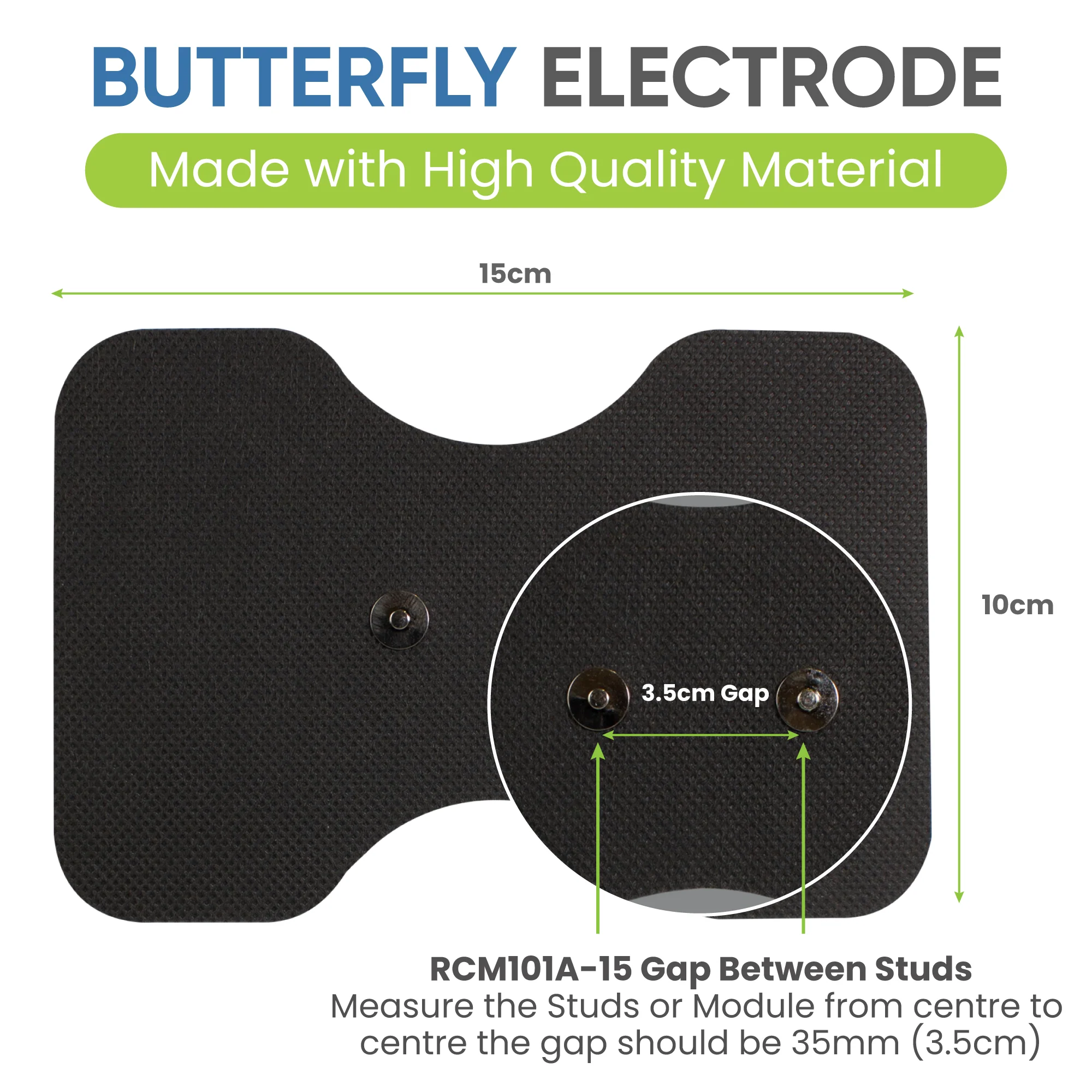 Sensitive Skin Butterfly Wireless Electrodes - Combo Electrodes - Image 7