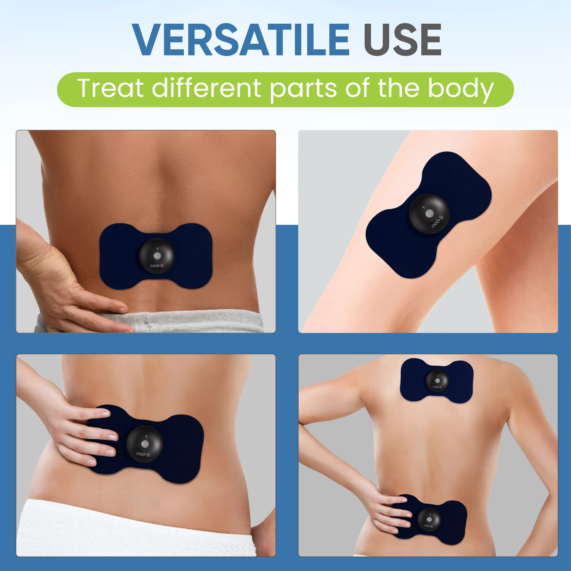 Black Butterfly Wireless TENS Electrodes - Image 8