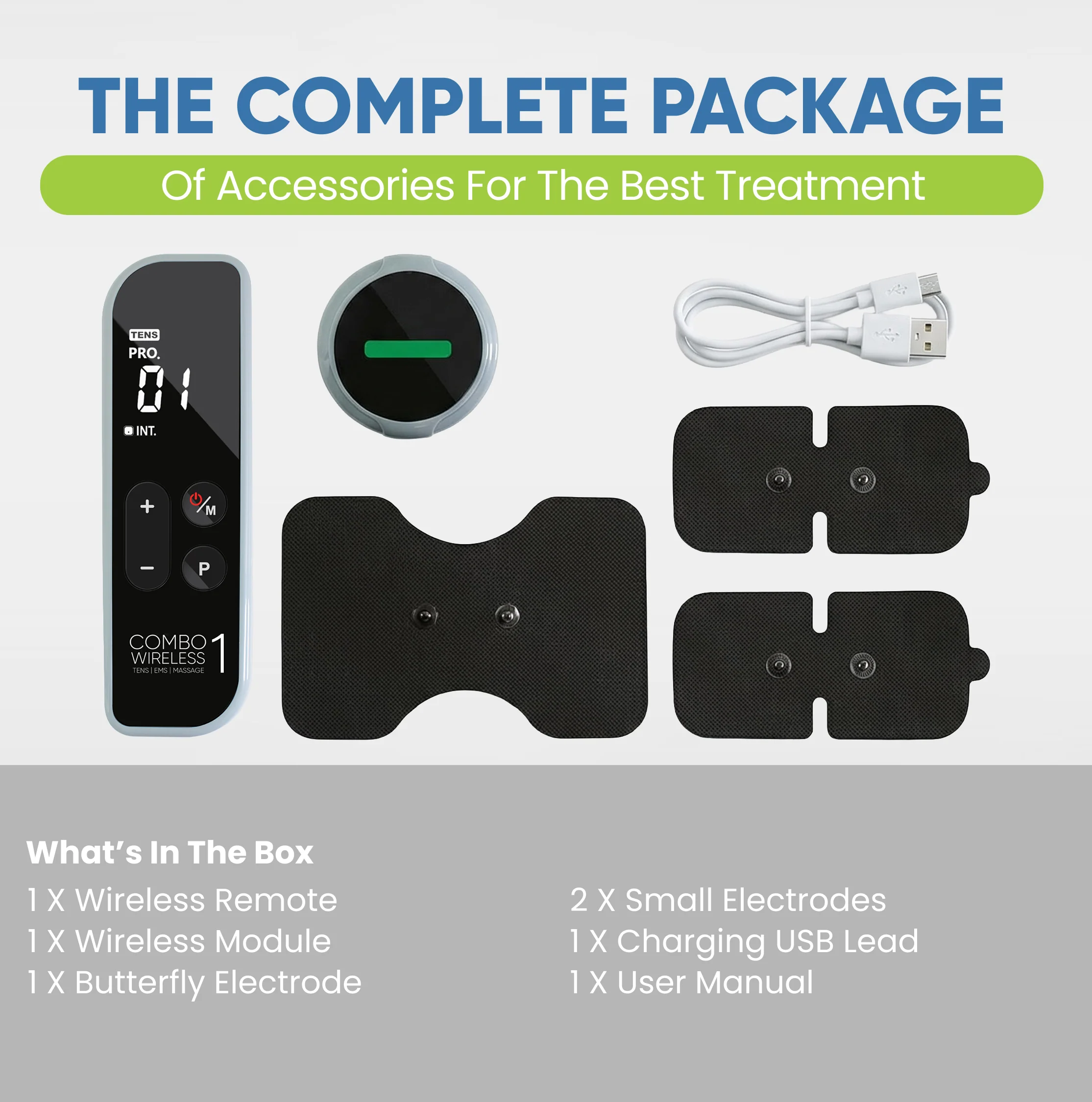 Combo 1: TENS, EMS & Massage Machine - Image 4