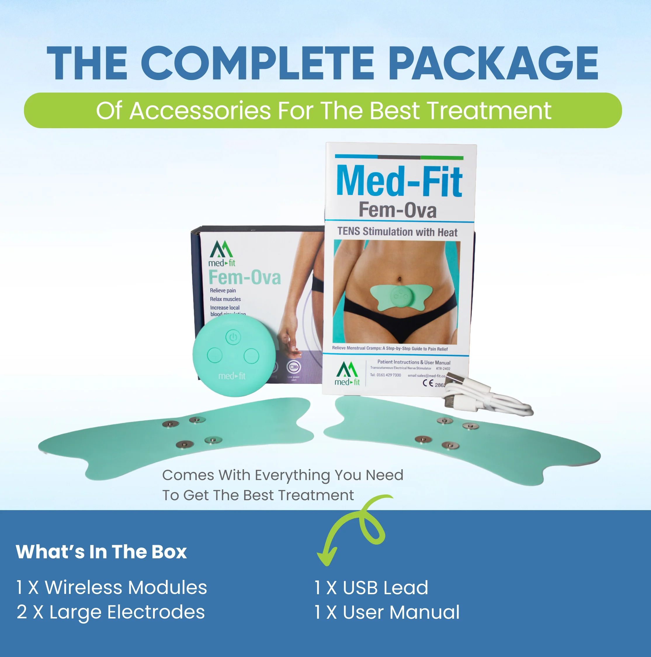Fem-Ova Period Pain Relief with heat - Image 9