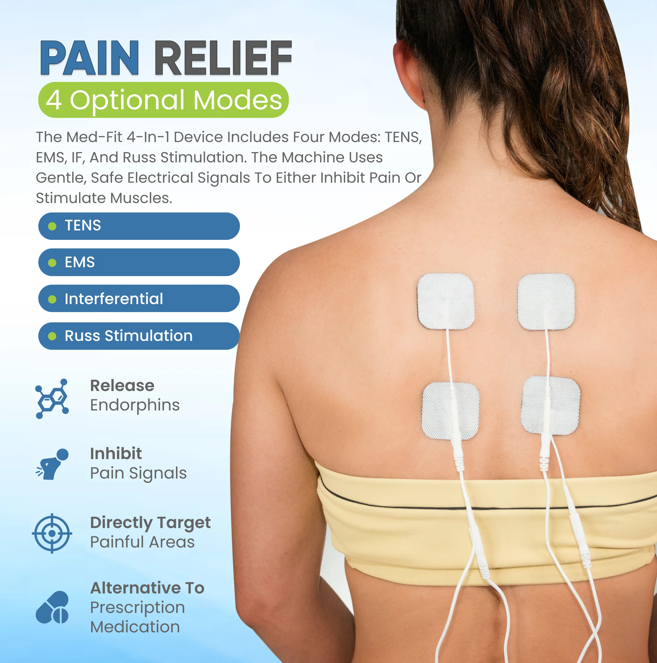 Interferential TENS & EMS Machine - Image 3