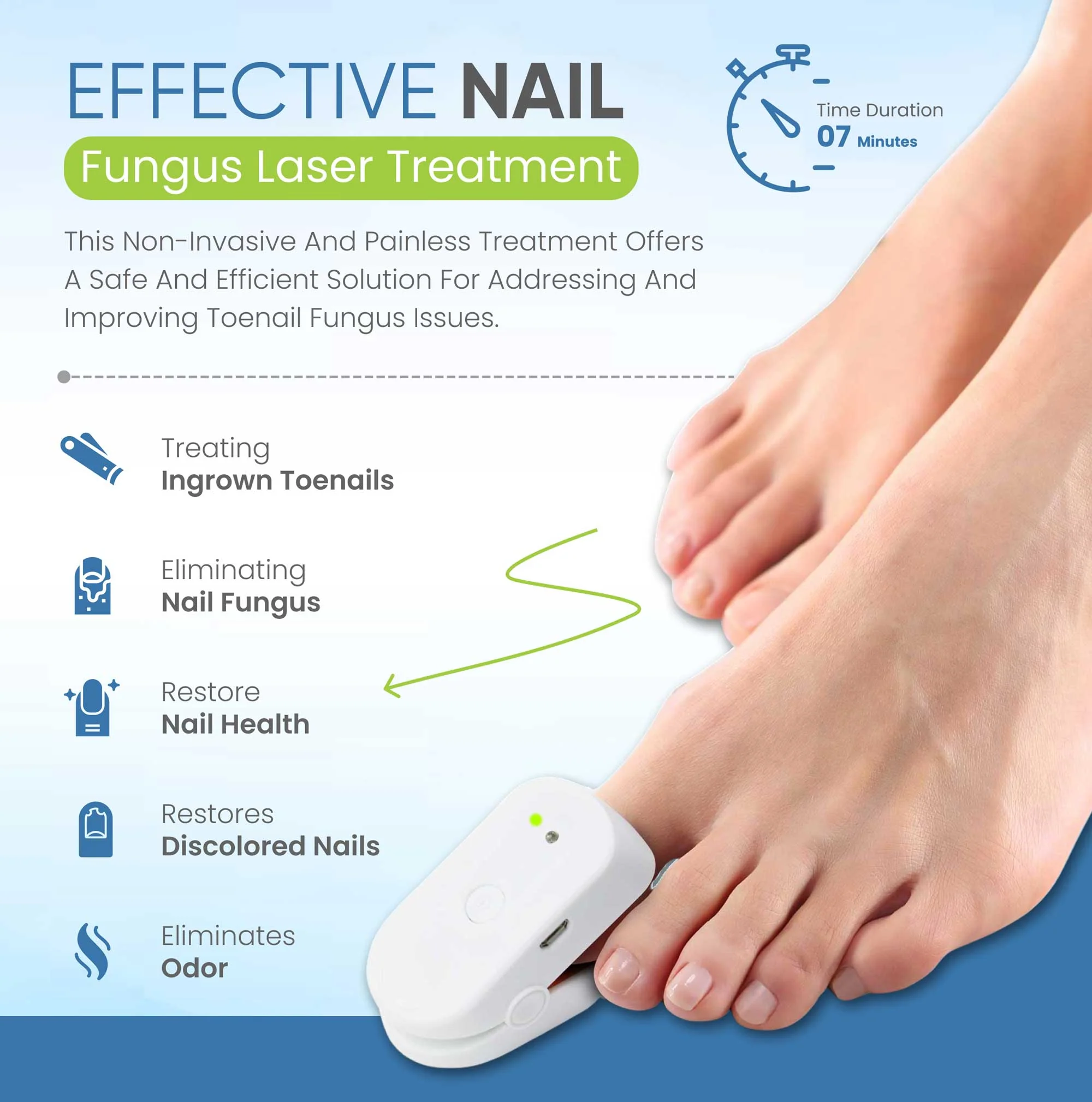 Nail Fungus Laser - Use for Hands & Feet - Image 5