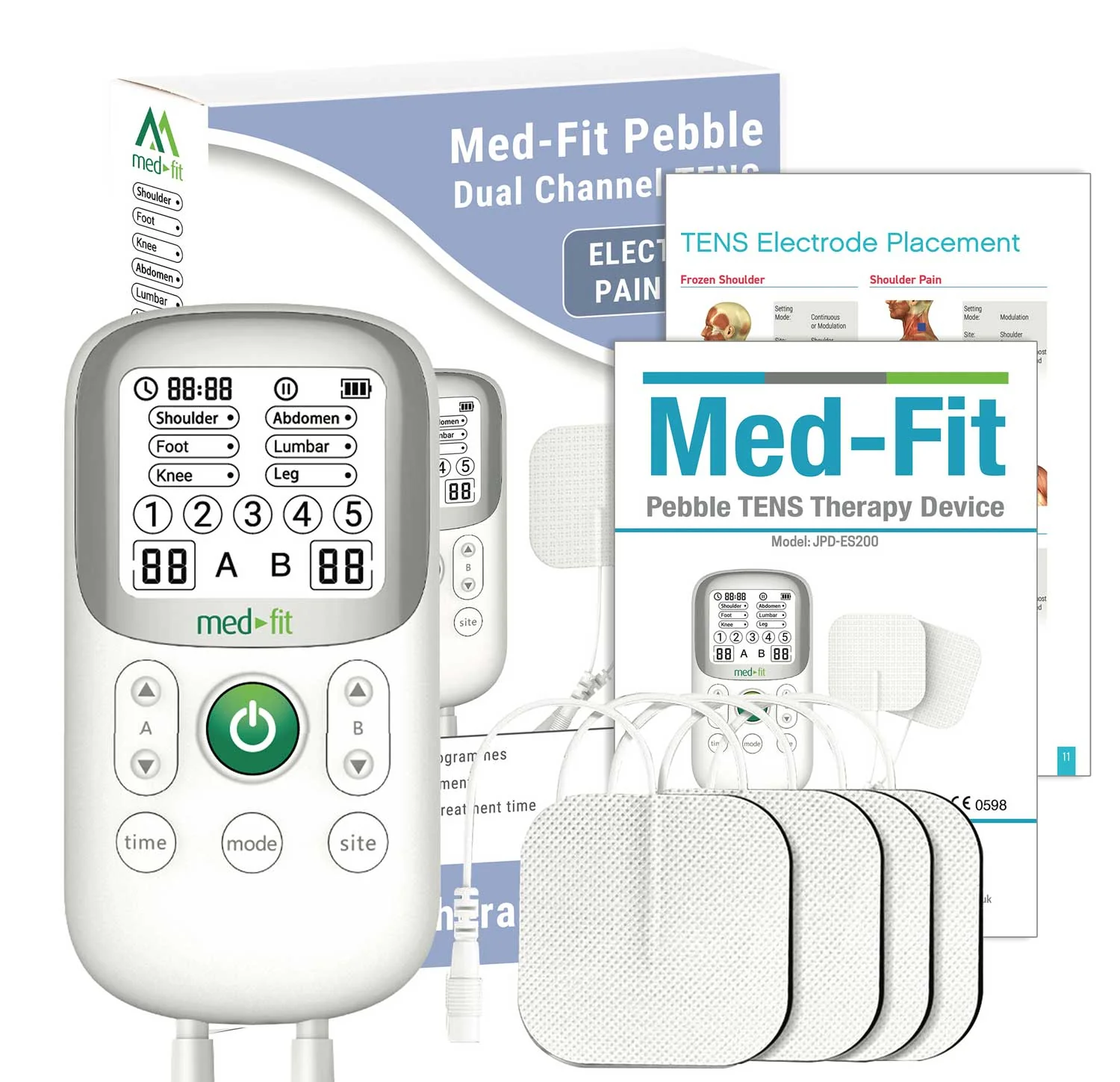 Pebble Dual Channel TENS Machine - Image 7