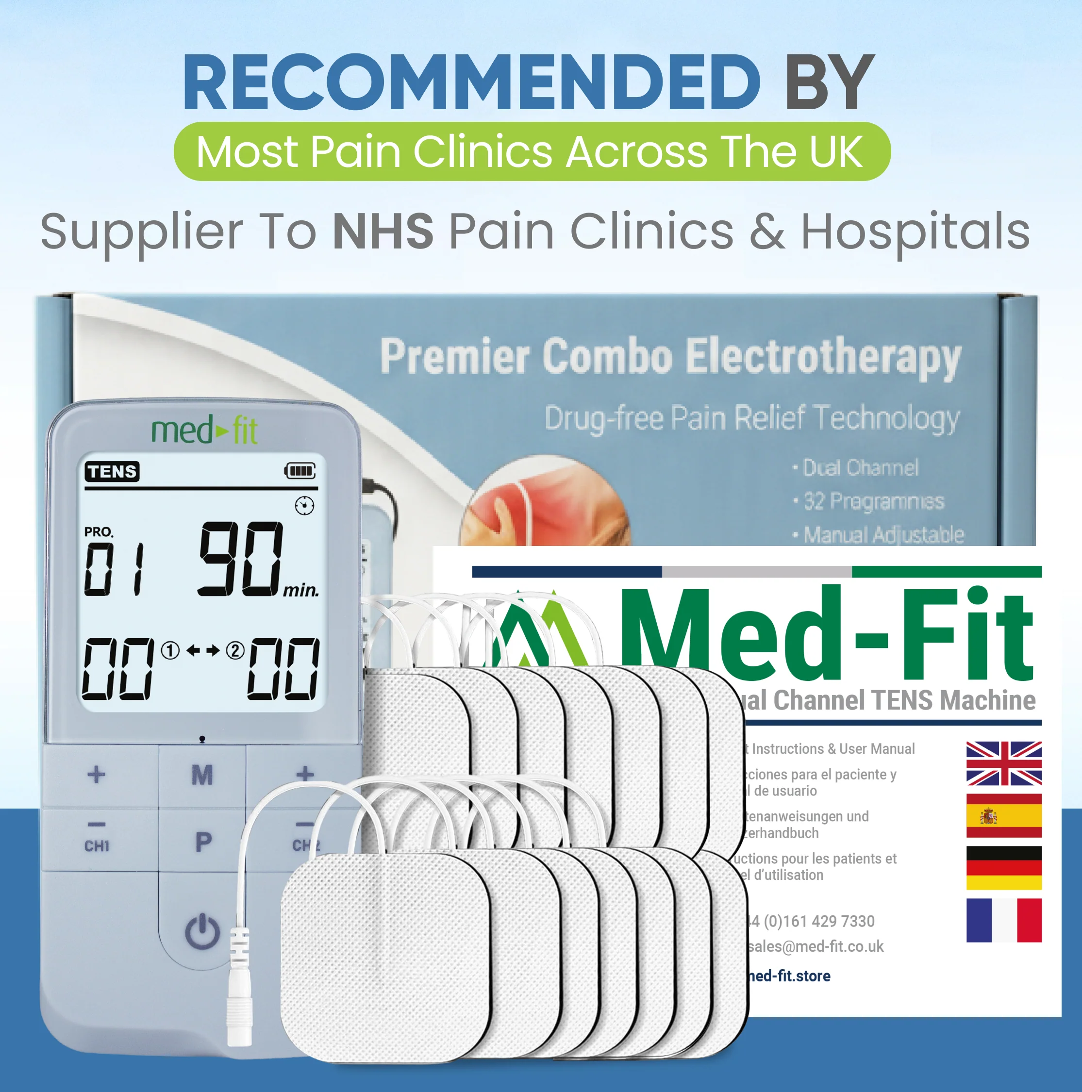 Premier Pro TENS & EMS machine - Image 6