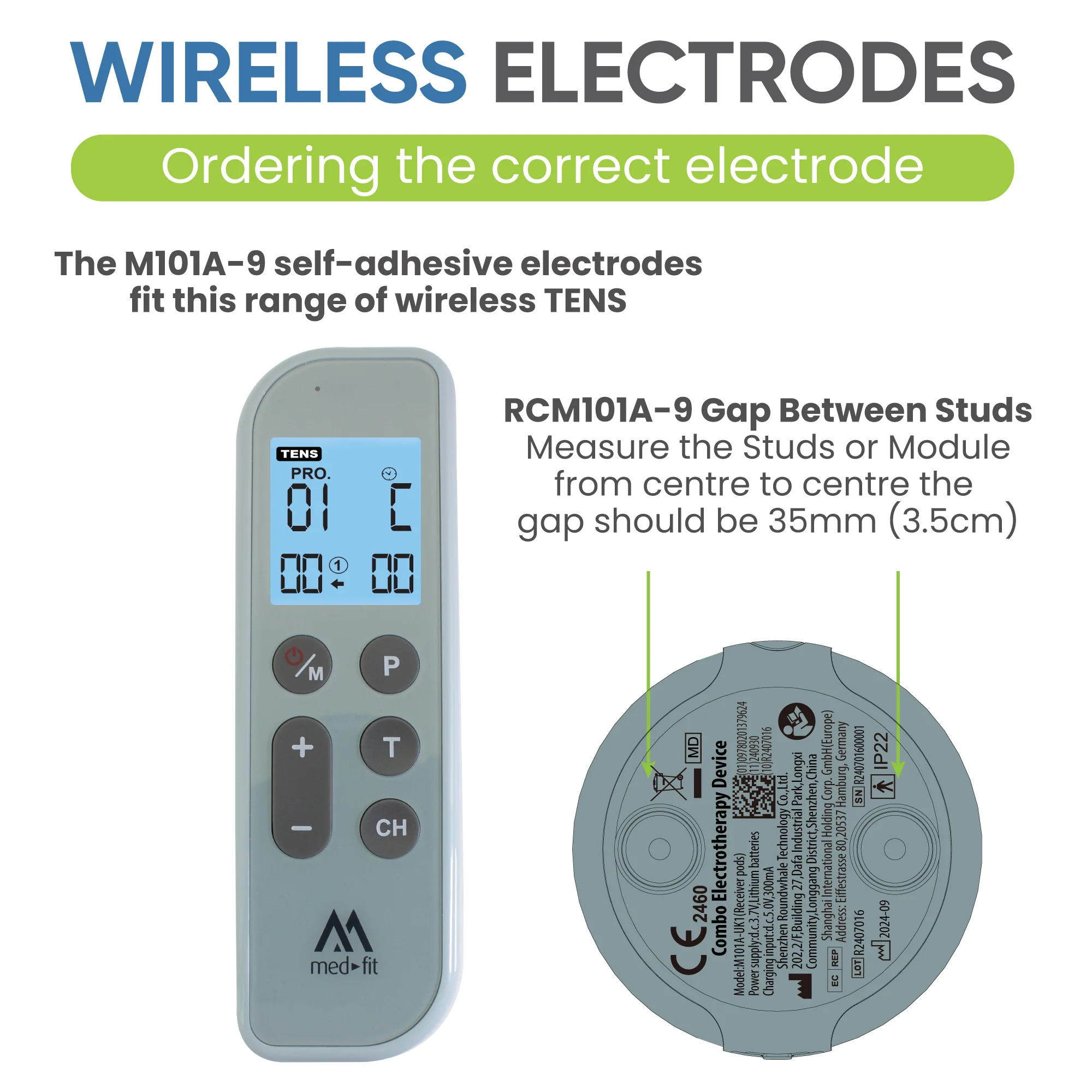 Range Extender Electrodes - Combo Electrodes - Image 3