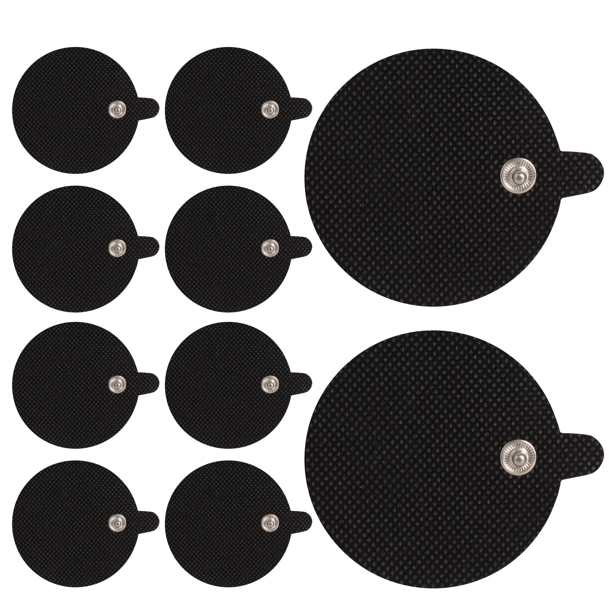Round Blue Wireless TENS Electrodes Pack of 8 - Image 3